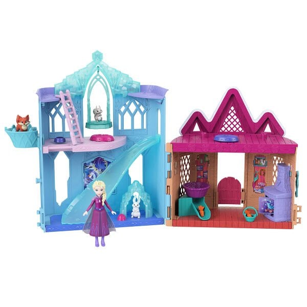 JFG28 Disney Karlar Ülkesi Mini Kulübe Eğlencesi Oyun Seti