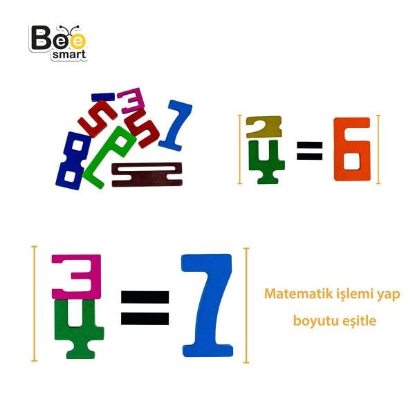 BS5855 BEE SMART MONTESSORI SAYI BLOKLARI
