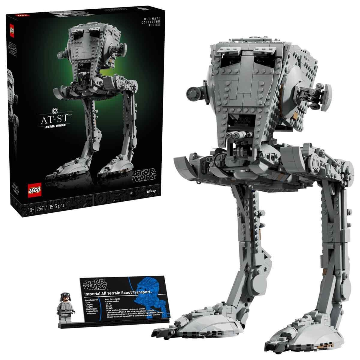 75417 LEGO® Star Wars™ - AT-ST™ Walker 1513 parça +18 yaş