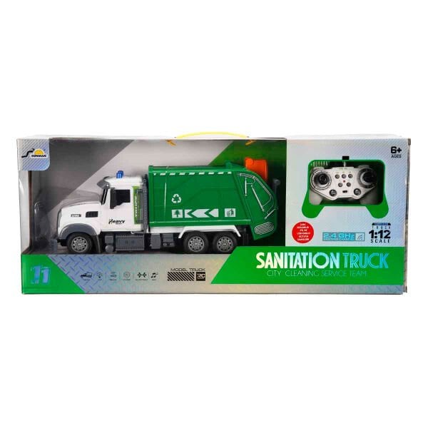 5091 SUN-RST-RC KAMYON 1 12 ÇÖP FF SES IŞIK 3 7V USB 2 4GHZ