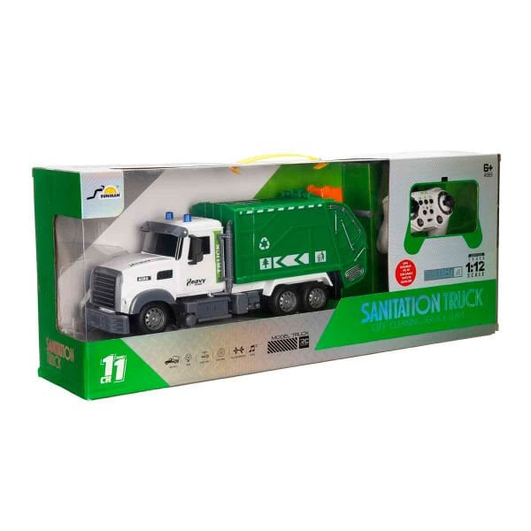5091 SUN-RST-RC KAMYON 1 12 ÇÖP FF SES IŞIK 3 7V USB 2 4GHZ
