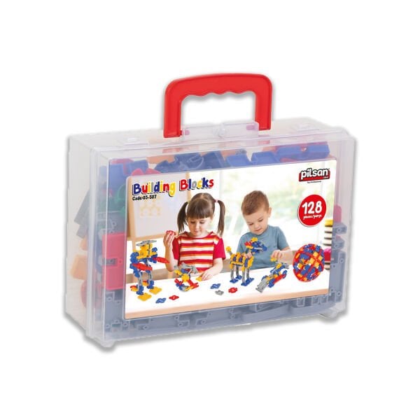 03 507 BUILDING BLOCKS ÇANTALI 128 PARÇA ŞOK