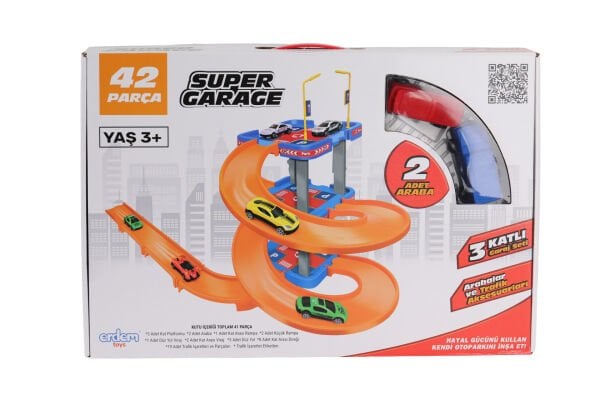 ER-201 SÜPER GARAGE OTOPARK SET