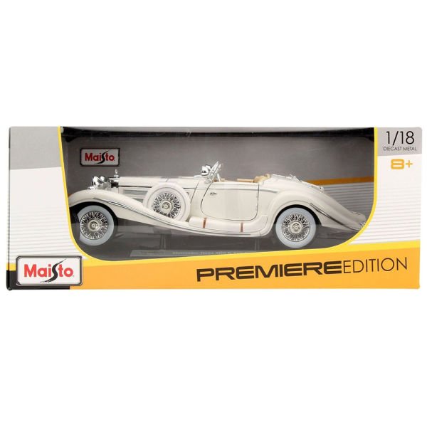 MAIS 36055 1/18 1936 Mercedes-Benz 500 K Typ Special Roadster