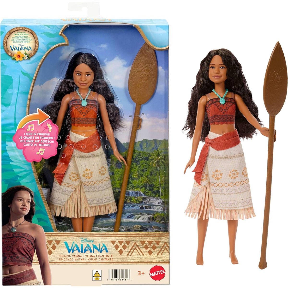 JLP18 Disney Moana Live Action - Şarkı Söyleyen Bebek