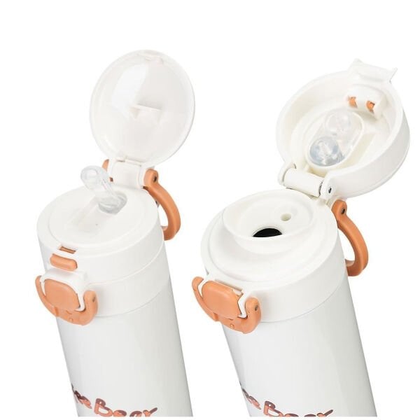 D9260 DILLER TOFFEE BEAR FİGÜRLÜ 520 ML PASLANMAZ ÇELİK TERMOS