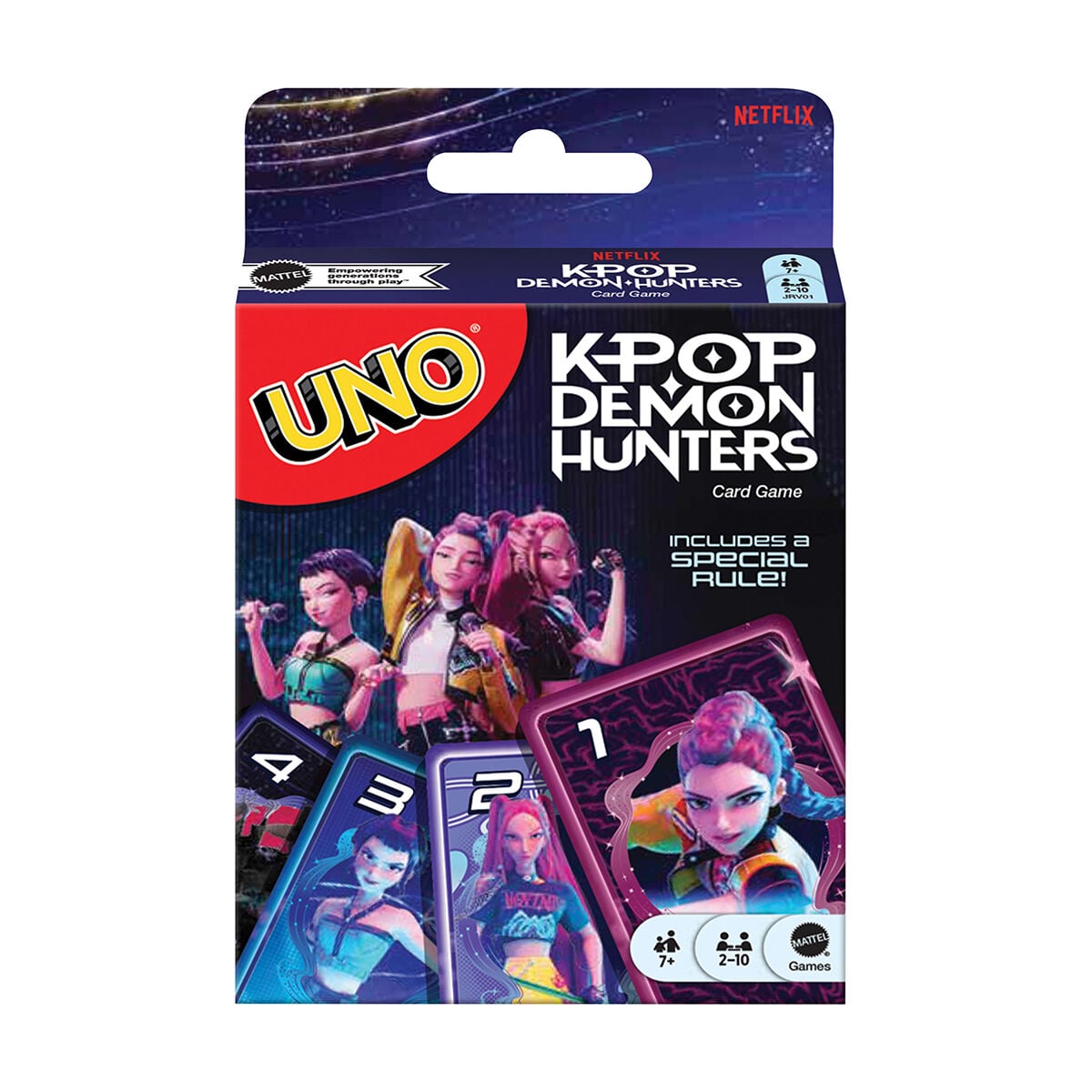 JRV01 UNO K-POP Demon Hunters Kartlar