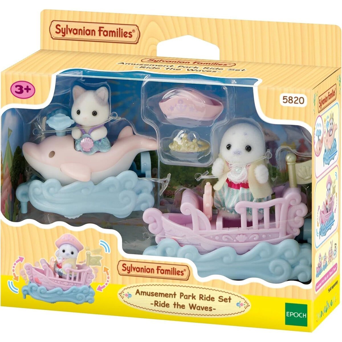 5820 Sylvanian Families Lunapark Oyun Seti Dalgalarla Yolculuk+3 yaş