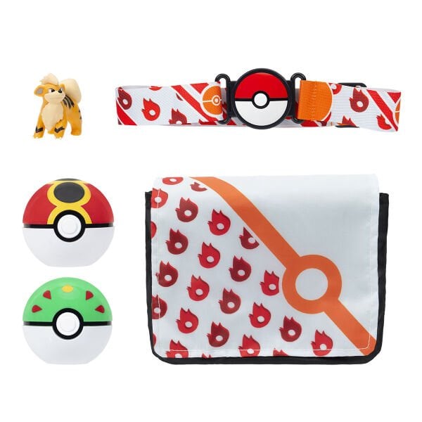 POK PKW0028-A Pokemon Clip N Go Bandolier Büyük Set Asorti