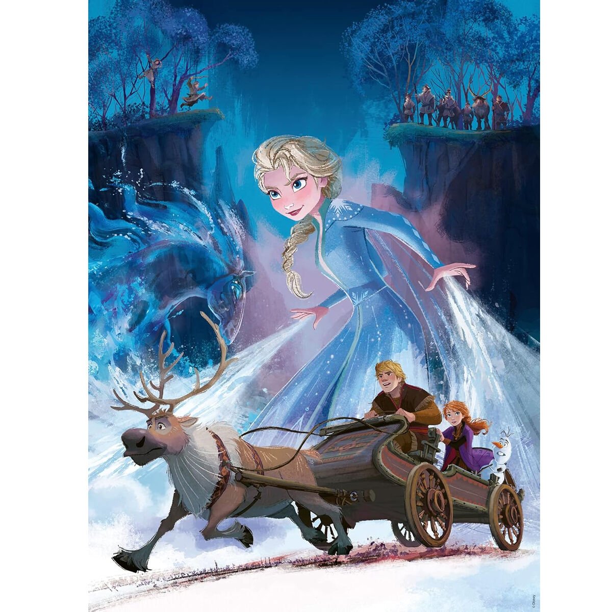 128655 Frozen II 200 parça XXL Ravensburger Puzzle | Erkol Oyuncak