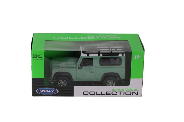22498SP WELLY 1 24 LAND ROVER DEFENDER WITH