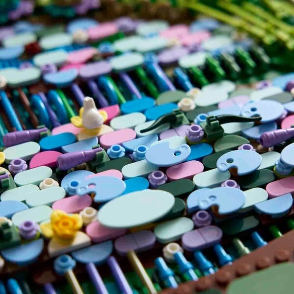 31220 Lego Art - Claude Monet – Nilüfer Gölü Üzerinde Köprü 3179 parça +18 yaş