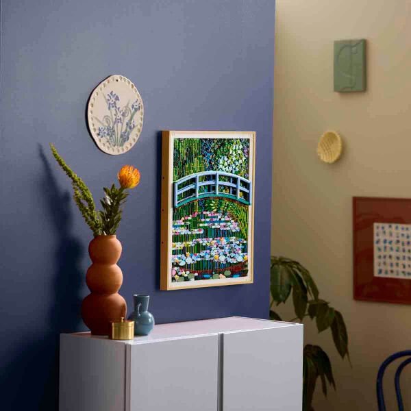31220 Lego Art - Claude Monet – Nilüfer Gölü Üzerinde Köprü 3179 parça +18 yaş