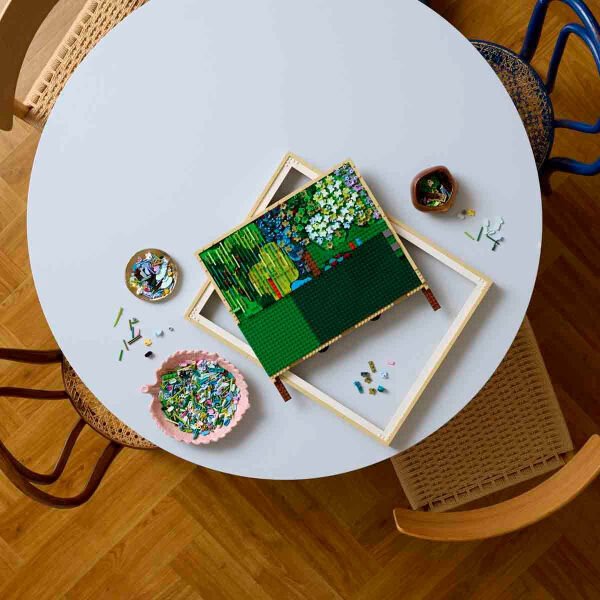 31220 Lego Art - Claude Monet – Nilüfer Gölü Üzerinde Köprü 3179 parça +18 yaş