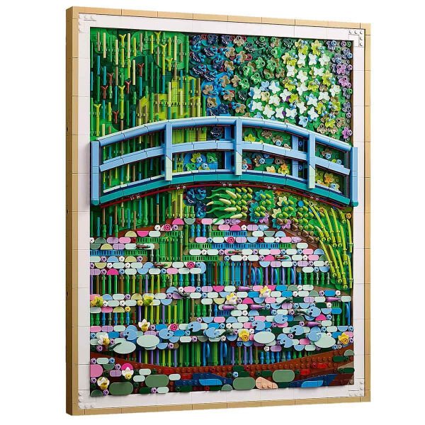31220 Lego Art - Claude Monet – Nilüfer Gölü Üzerinde Köprü 3179 parça +18 yaş