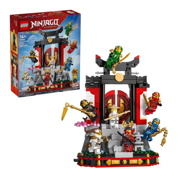 71866 Lego Ninjago Ninja Karakteri Sergileme Displayi 15.Yıl Lim. Ed. 447 prç+14