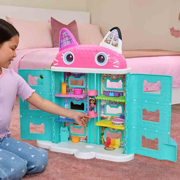 S00008876 SUN-SPM-FİGÜR OYUN SET GABBY S DOLLHOUSE SEVİMLİ BEBK EVİ GABBY