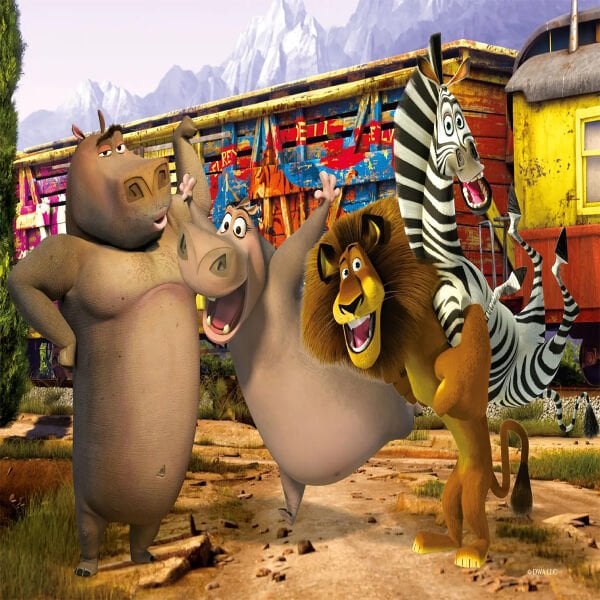 MG 709 MADAGASCAR PUZZLE 50 PRÇ