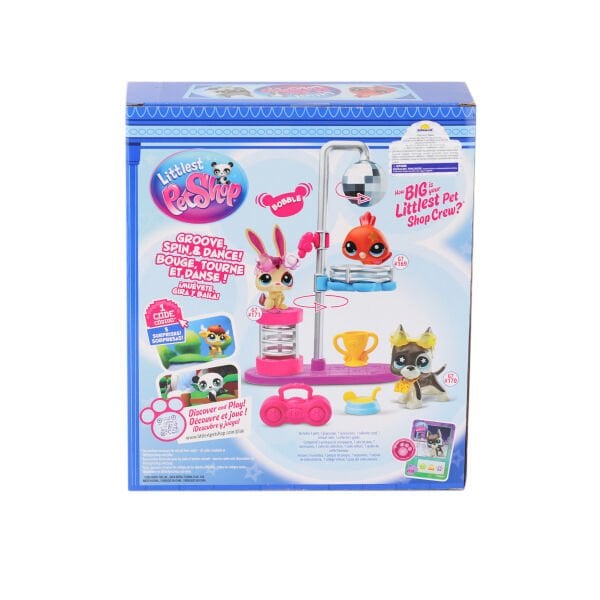 6377 SUN- LİTTLEST PETSHOP MİNİŞLER  DISCO NİGHT  OYUN SETİ