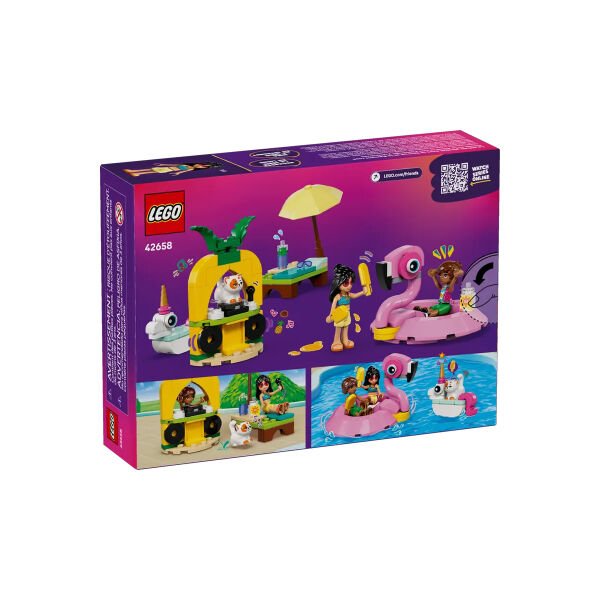 42658 Lego Friends Unicorn ve Flamingo Havuz Partisi 99 parça +5 yaş