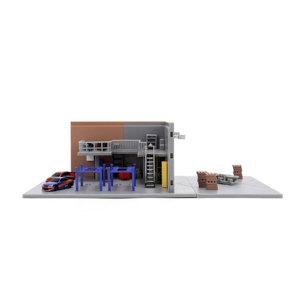 9336403314R00 Fast Furious Nano Hans Garage Diorama