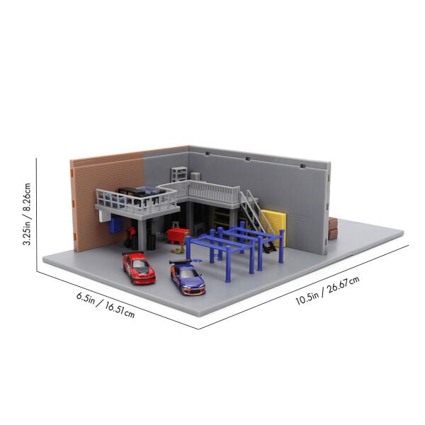 9336403314R00 Fast Furious Nano Hans Garage Diorama