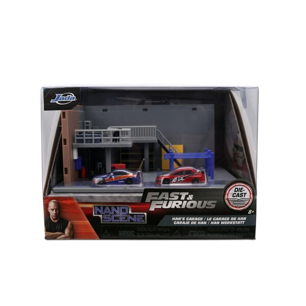 9336403314R00 Fast Furious Nano Hans Garage Diorama