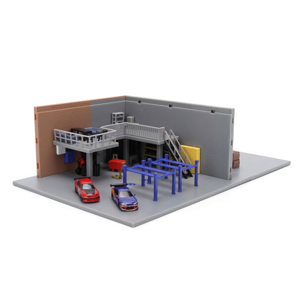 9336403314R00 Fast Furious Nano Hans Garage Diorama