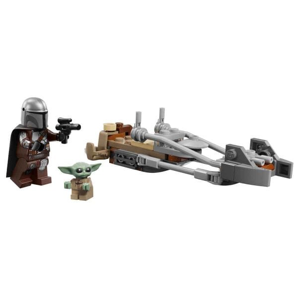 75436 Lego Star Wars Mandalorian ve Grogunun Hız Motoru 58 parça +6 yaş