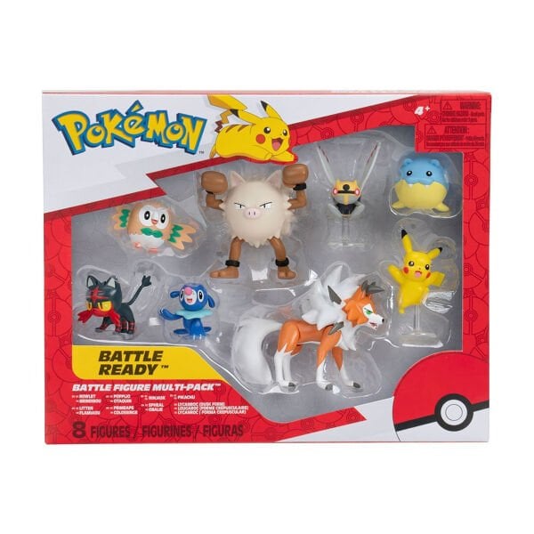 POK PKW2542-C Pokemon Battle 8'li Figür Seti