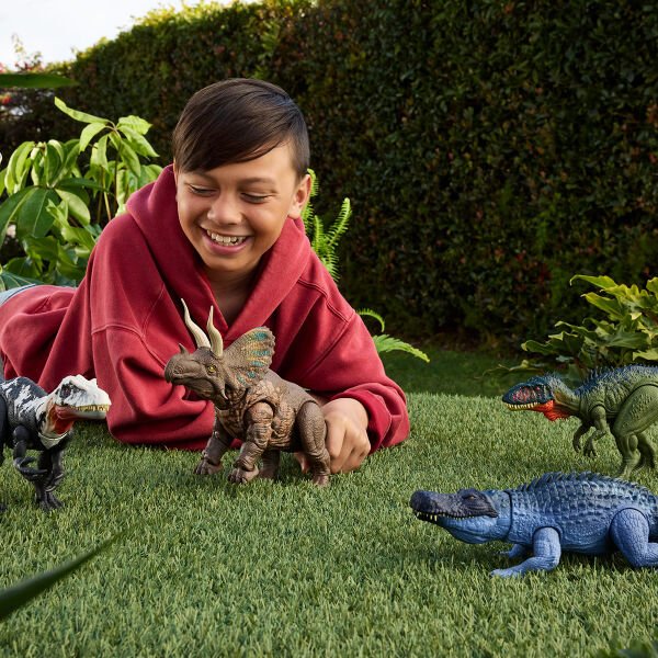 JGB92 Jurassic World İz Sürücü Dinozor Figürleri - Film Serisi