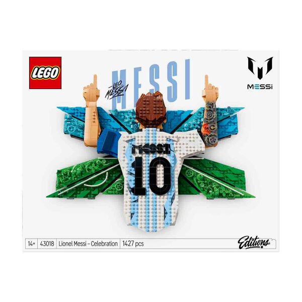 43018 Lego Editions Lionel Messi - Kutlama 1427 parça +14 yaş