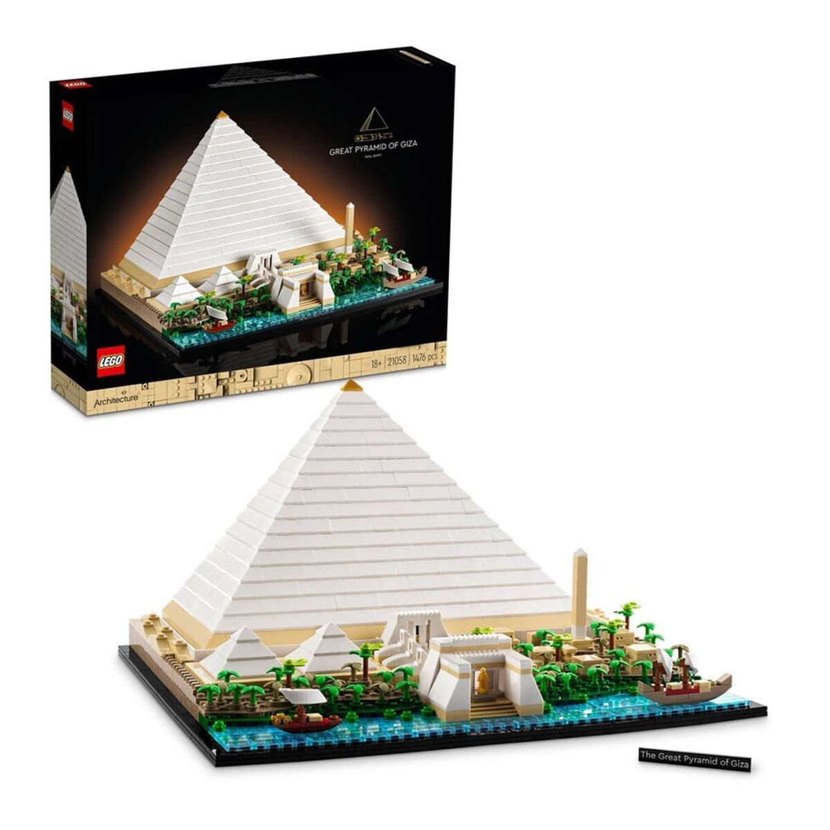 21058 Lego Architecture - Giza Piramidi 1476 parça +18 yaş