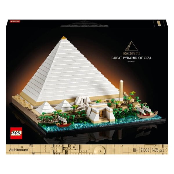 21058 Lego Architecture - Giza Piramidi 1476 parça +18 yaş