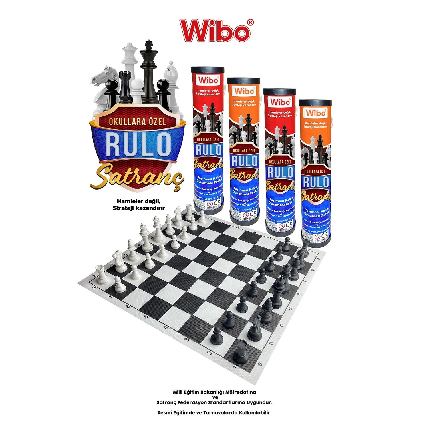 0758 WİBO RULO SATRANÇ TAKIMI