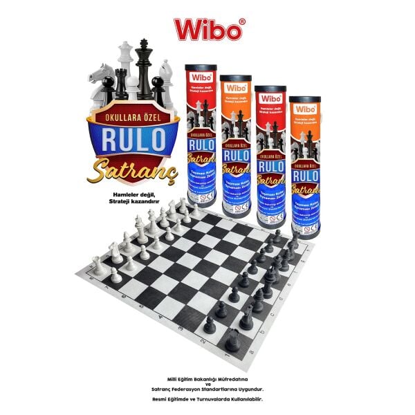 0758 WİBO RULO SATRANÇ TAKIMI
