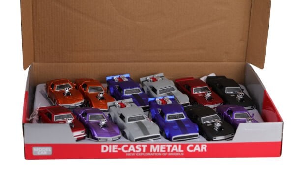 FY6338-12D DİSPLAYDA METAL ÇEK BIRAK ARABA(Belirtilen fiyat, tekli satış için adet fiyatıdır.)