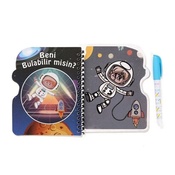 BK002 SİHİRLİ BOYAMA KİTABI