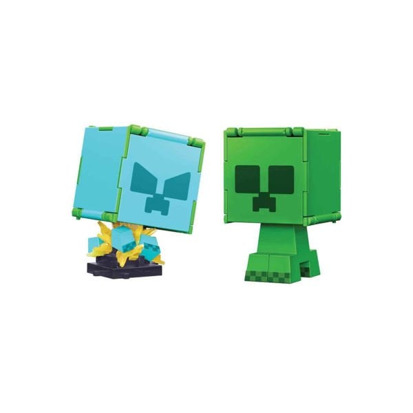HTL43 Minecraft Flippin' Figs 2si 1 Arada Figürler
