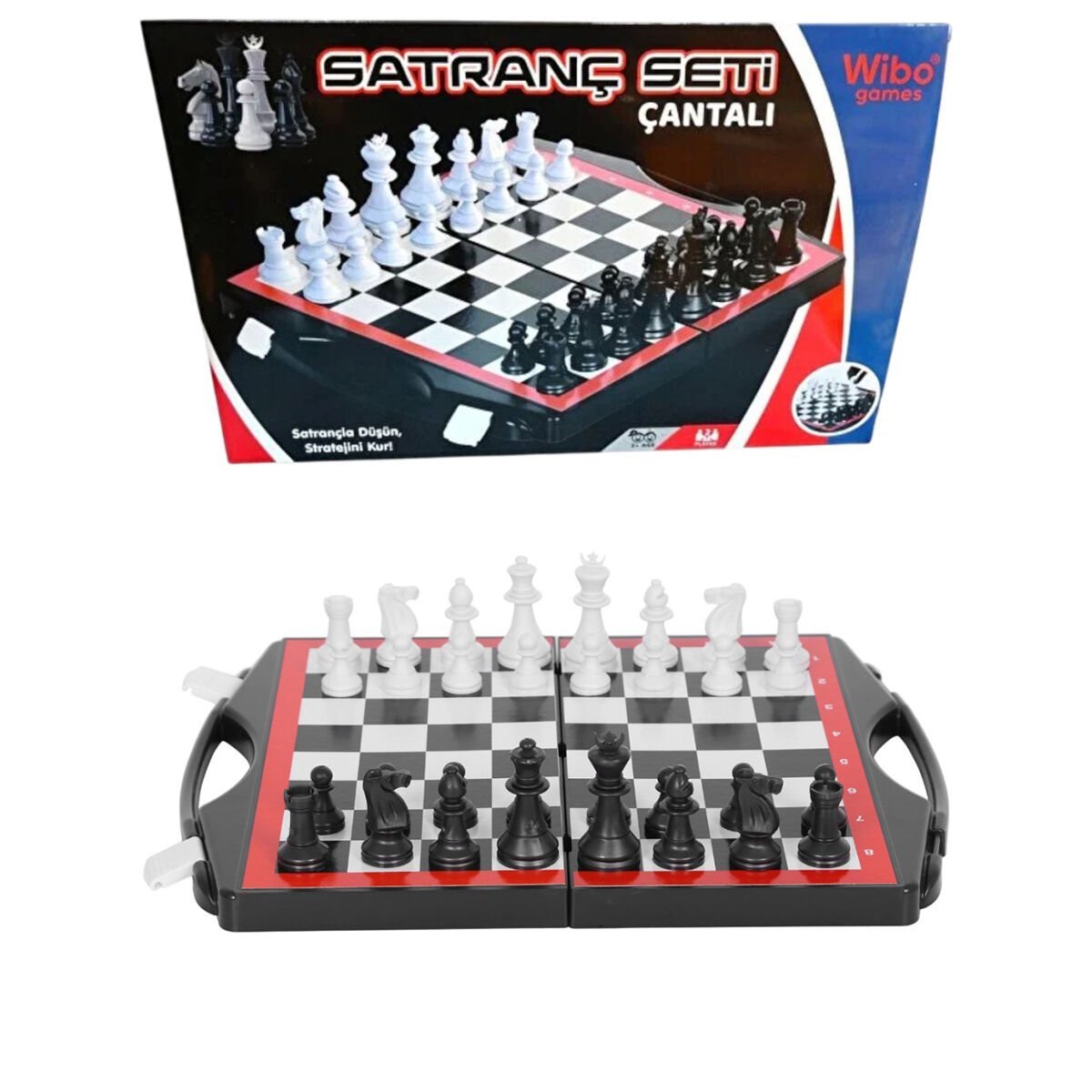 23149 WİBO ÇANTALI KUTULU SATRANÇ TAKIMI