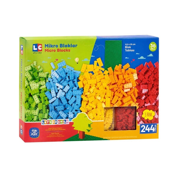 LC-31294 MİKRO BLOKLAR 244 PARÇA