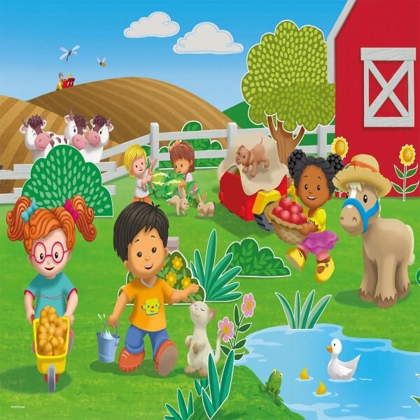 LP 709 FISHER PRİCE LITTLE PEOPLE 50 PARÇA