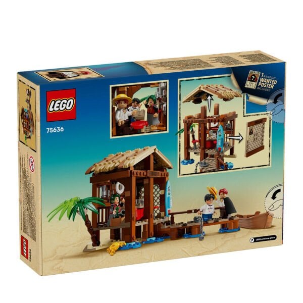 75636 Lego ONE PIECE Yel Değirmeni Köyü Kulübesi 299 parça +8 yaş