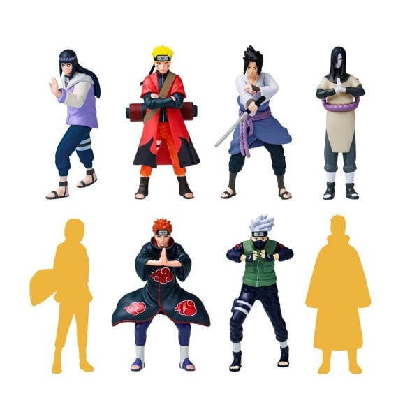 PMI NSH2070S NARUTO 8Lİ KOLEKSİYON FİGÜR SETİ ASORTİ