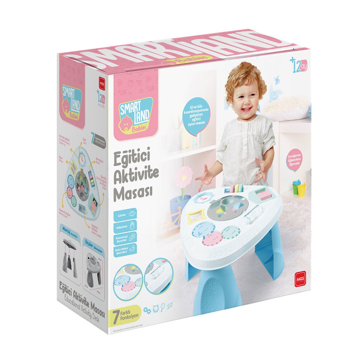 URT-07-3106 Eğitici Aktivite Masası -MGS Oyuncak
