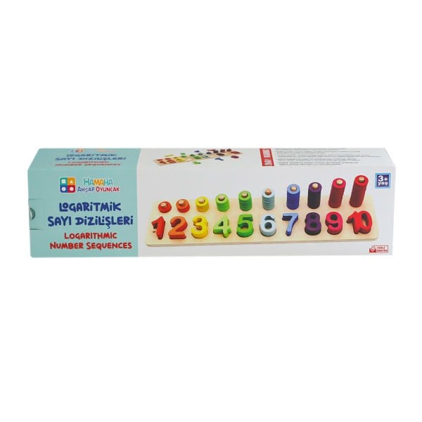 HMH-001 Kalın Logaritmik Sayı Dizilişleri -Hamaha