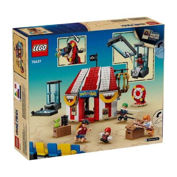 75637 Lego ONE PIECE Palyaço Buggy'nin Sirk Çadırı 573 parça +8 yaş