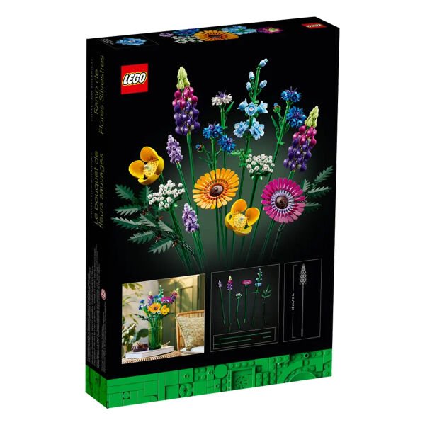 10313 LEGO® Botanicals - Kır Çiçekleri Buketi 939 parça +18 yaş