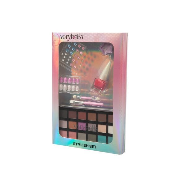 VRB82000 Very Bella - Stylish Set (far paketi+oje+takma tırnak+sticker)