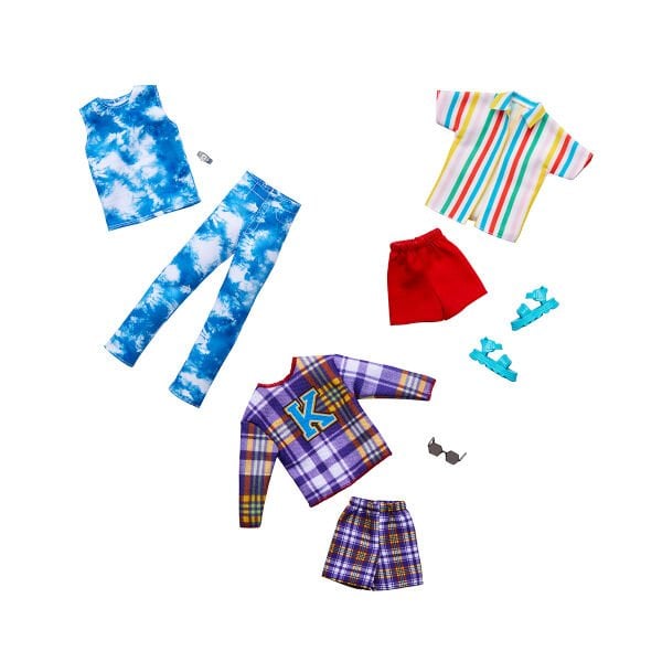 GWC31 Ken Fashion - Ken Kıyafet ve Aksesuar Seti